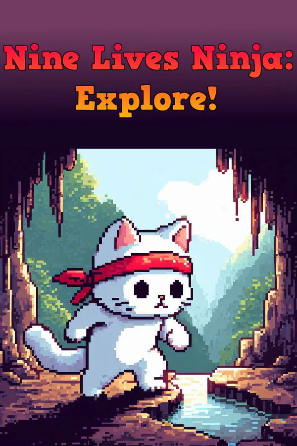 Copertina di Nine Lives Ninja: Explore!