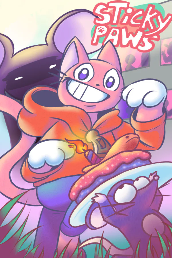 Copertina di Sticky Paws