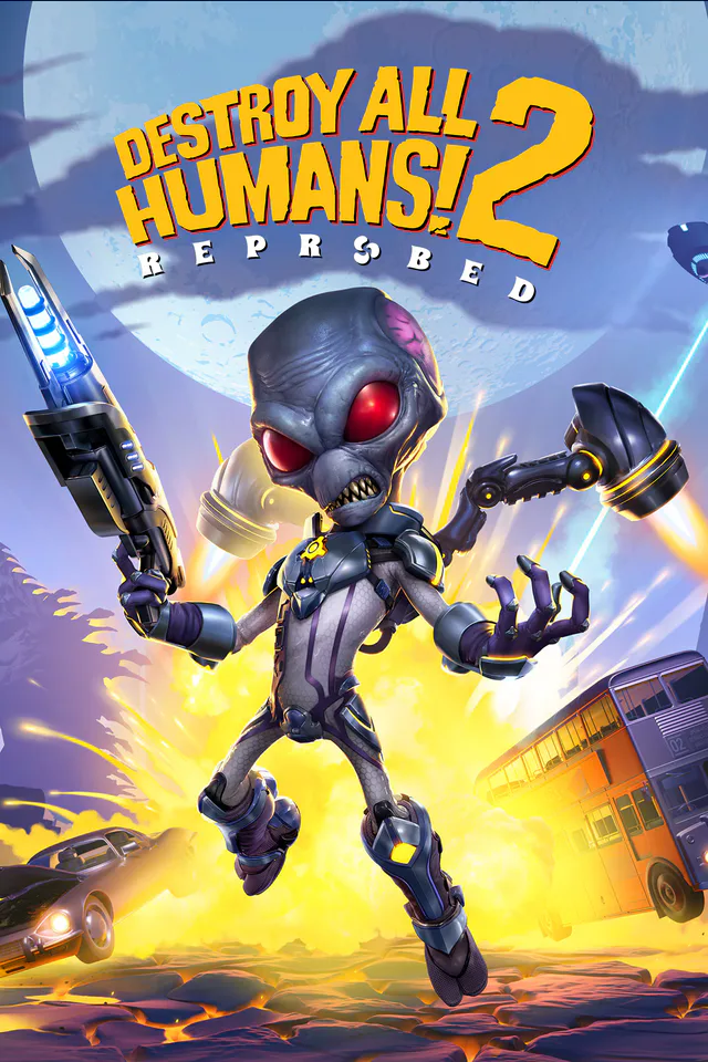 Copertina di Destroy All Humans! 2 - Reprobed