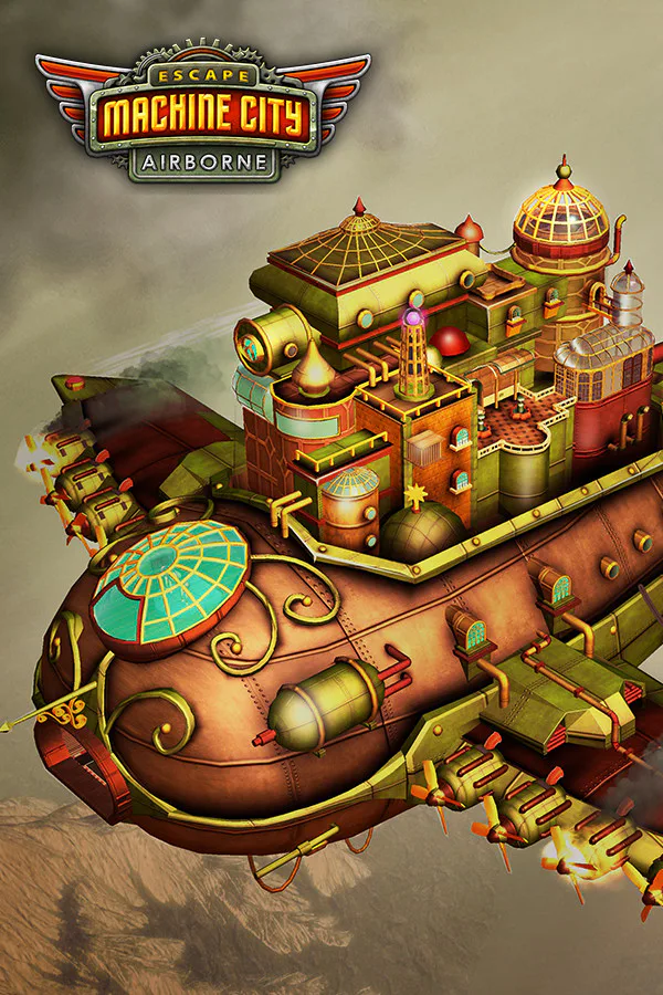 Copertina di Escape Machine City: Airborne
