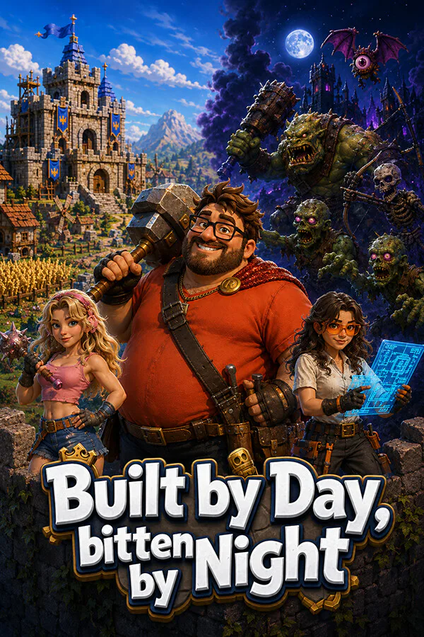 Copertina di Built by Day, Bitten by Night