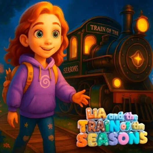 Copertina di Lia and the Train of the Seasons