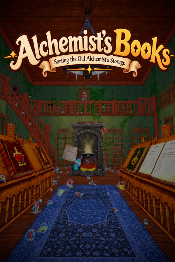 Copertina di Alchemist's Books: Sorting the Old Alchemist's Storage