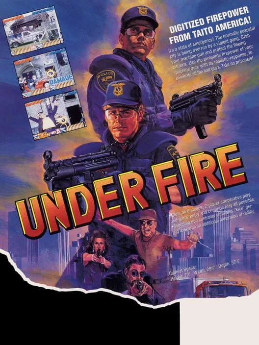 Copertina di Under Fire