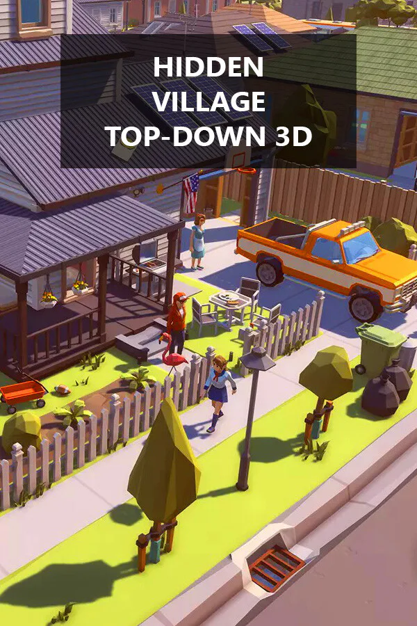 Copertina di Hidden Village Top-Down 3D