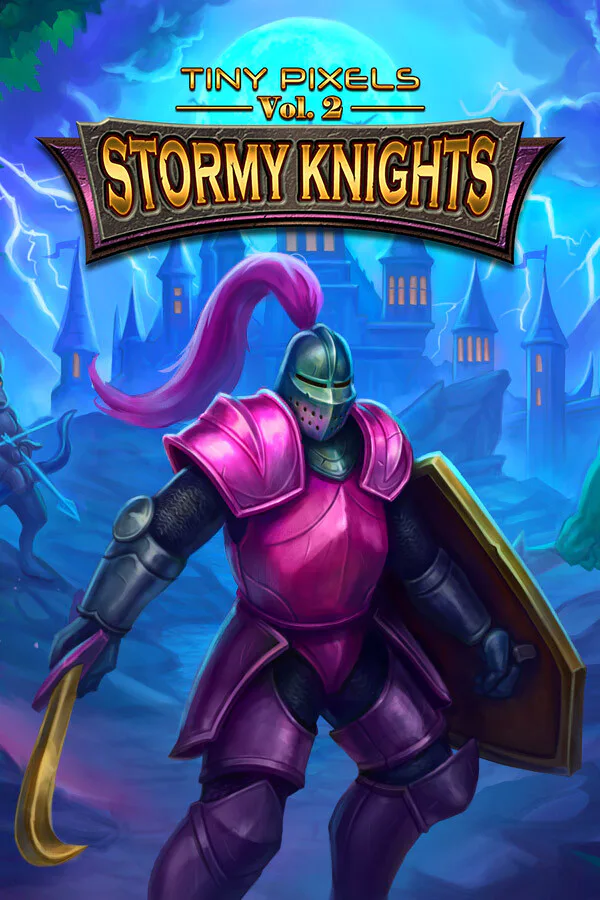 Copertina di Tiny Pixels Vol. 2 - Stormy Knights