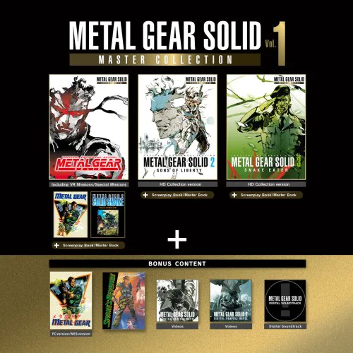 Copertina di METAL GEAR SOLID: MASTER COLLECTION Vol.1