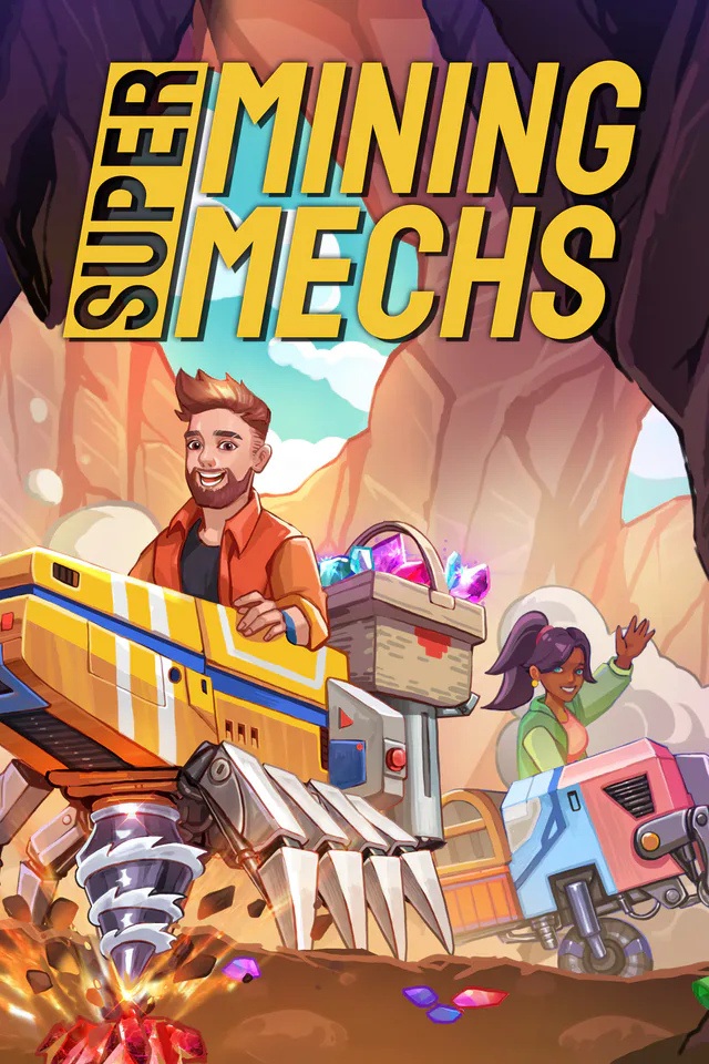 Copertina di Super Mining Mechs