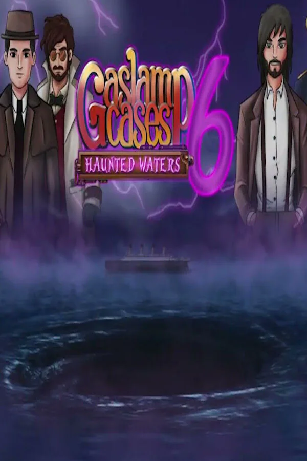 Copertina di Gaslamp Cases 6: Haunted Waters
