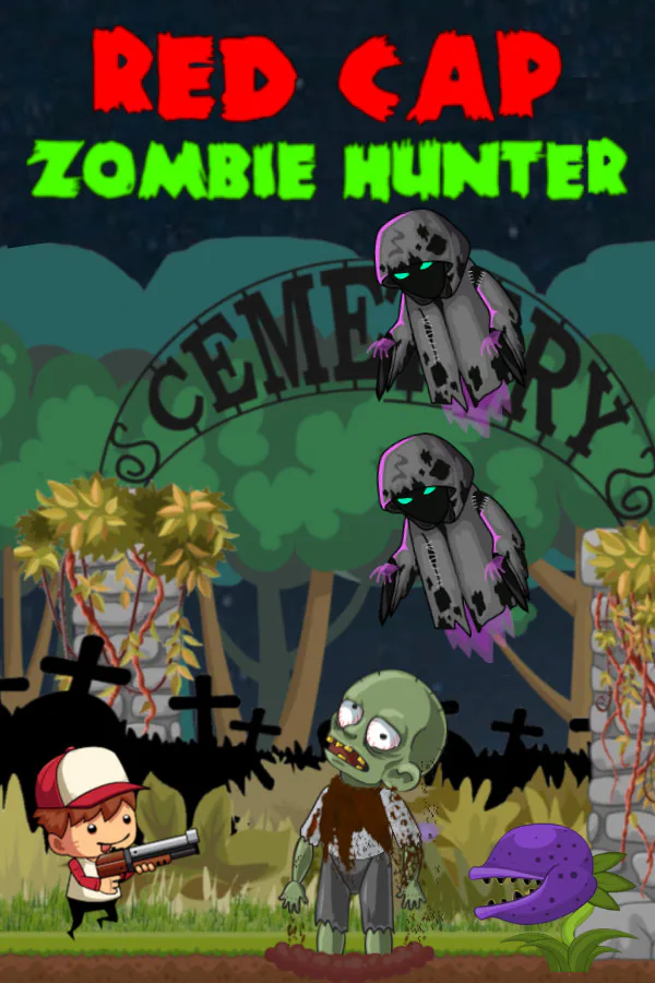 Copertina di Red Cap Zombie Hunter