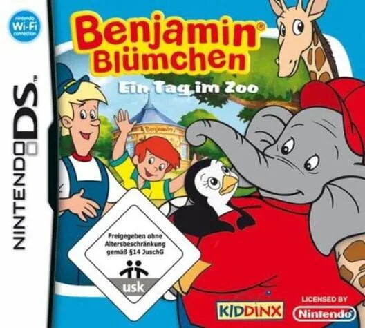 Copertina di Benjamin Blumchen: Ein Tag im Zoo