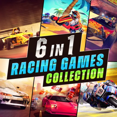 Copertina di 6 in 1 Racing Games Collection