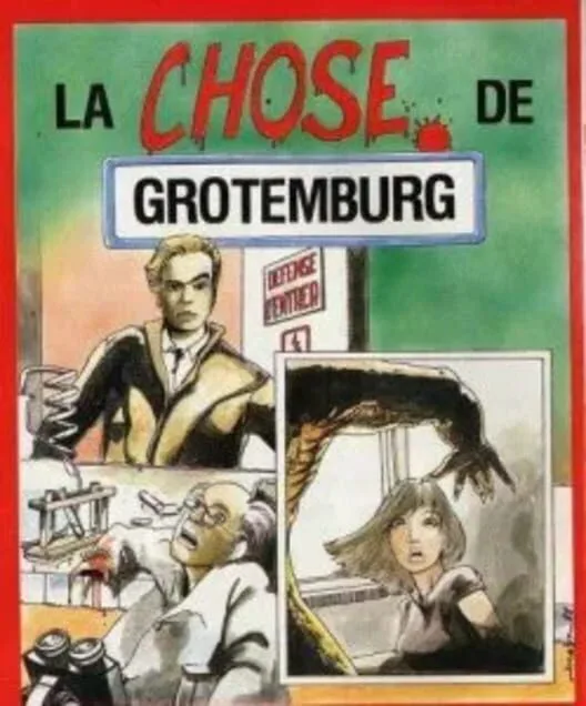 Copertina di La Chose De Grotemburg