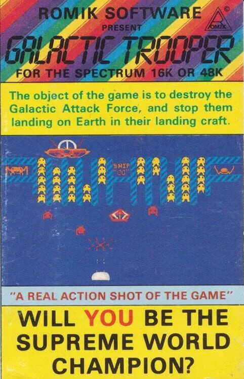 Copertina di Galactic Trooper