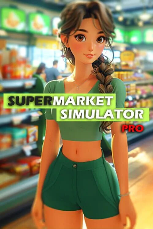 Copertina di Supermarket Simulator Pro