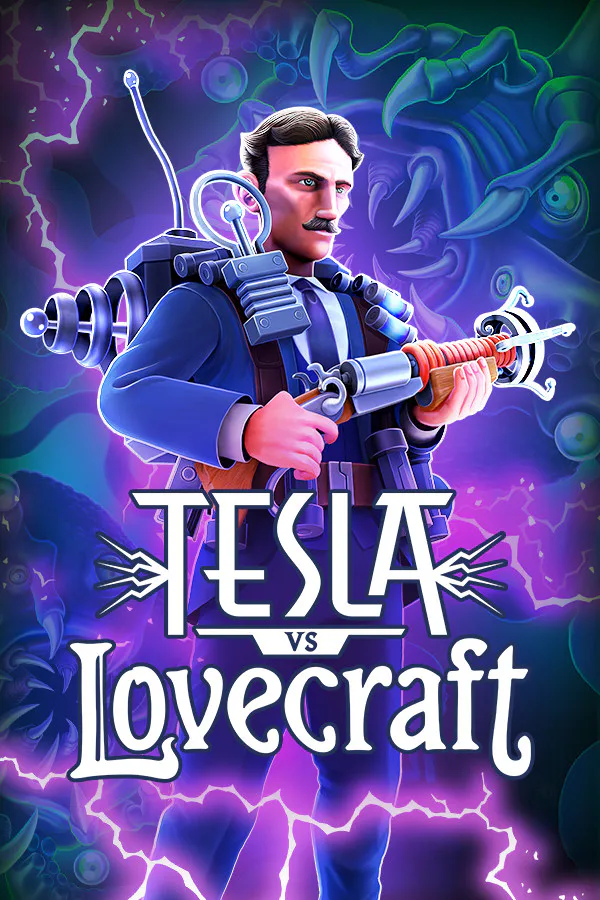 Copertina di Tesla vs Lovecraft
