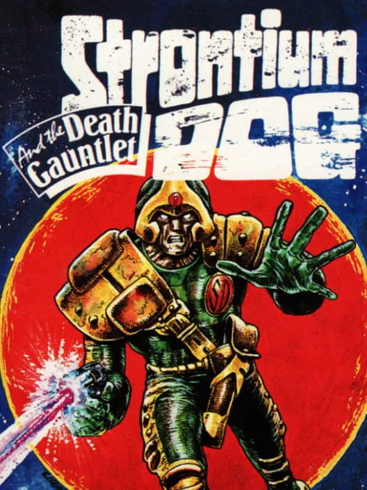 Copertina di Strontium Dog and the Death Gauntlet