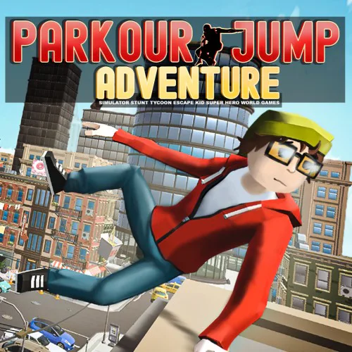 Copertina di Parkour Jump Adventure - Simulator Stunt Tycoon Escape Kid Super Hero World Games