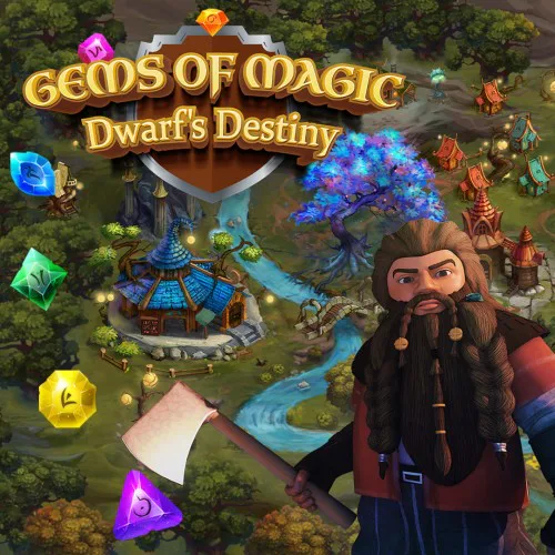 Copertina di Gems of Magic: Dwarf's Destiny