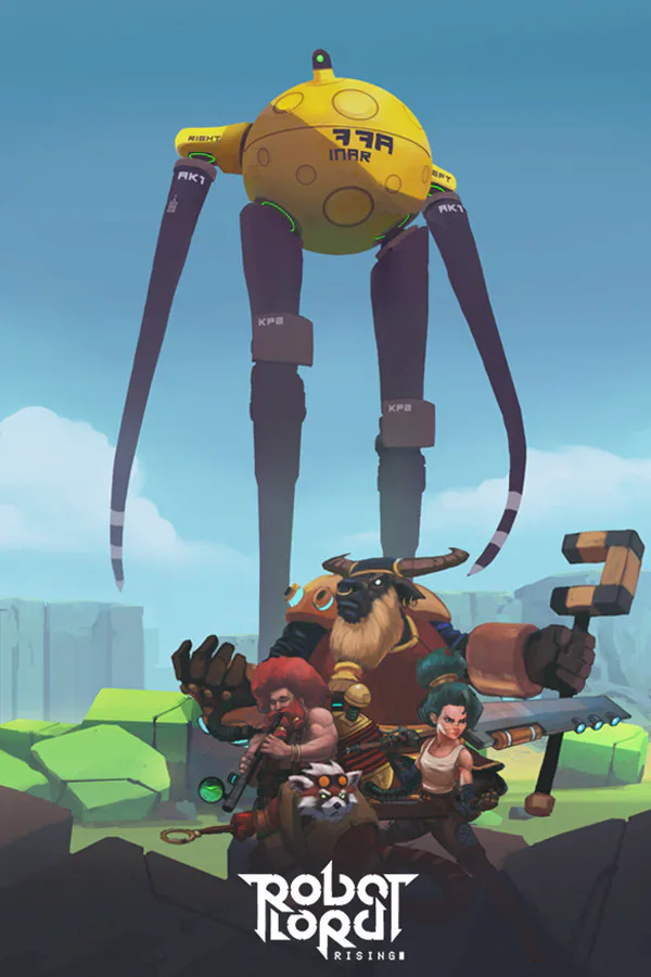 Copertina di Robot Lord Rising