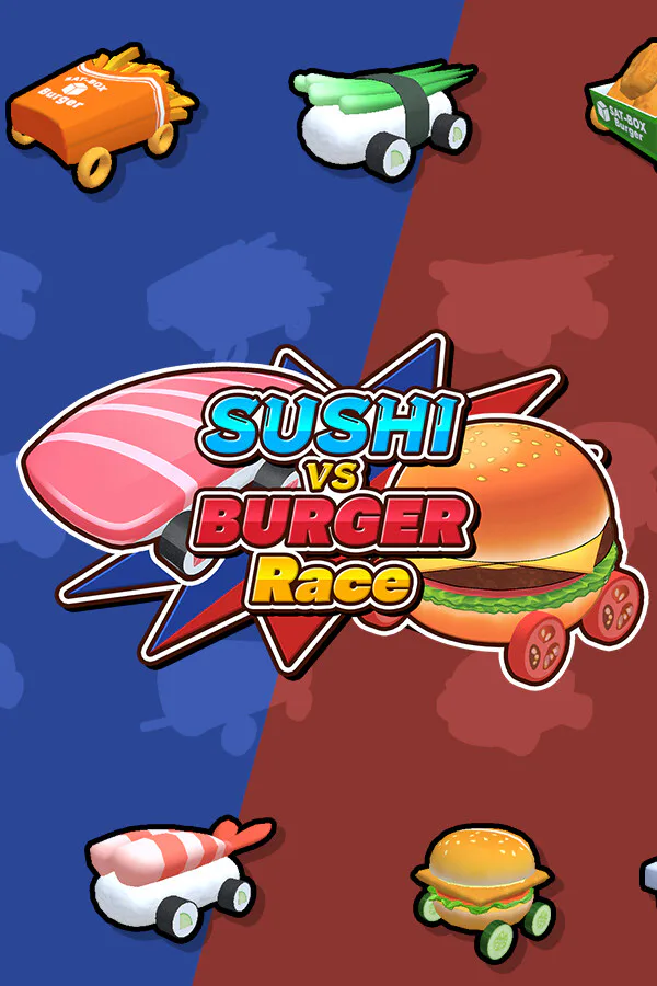 Copertina di SUSHI vs BURGER Race