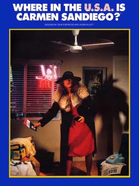 Copertina di Where in the U.S.A. is Carmen Sandiego?