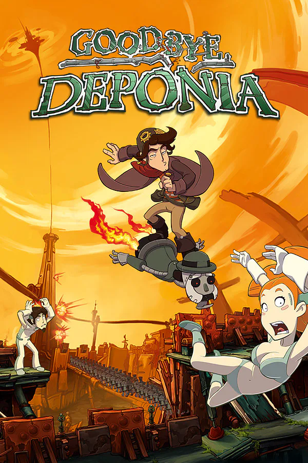 Copertina di Goodbye Deponia