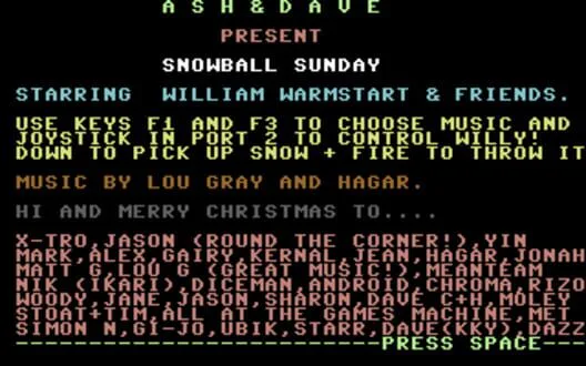 Copertina di Snowball Sunday
