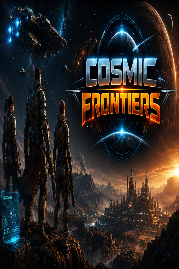 Copertina di Cosmic Frontiers