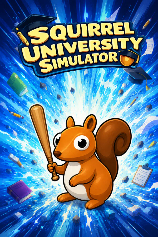 Copertina di Squirrel University Simulator