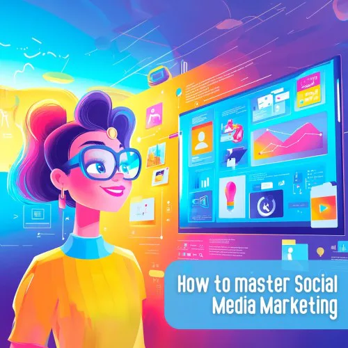 Copertina di How to master social Media Marketing