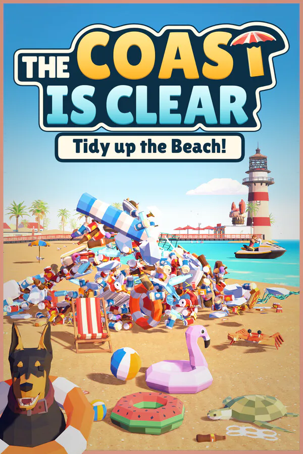 Copertina di The Coast is Clear: Tidy up the Beach!