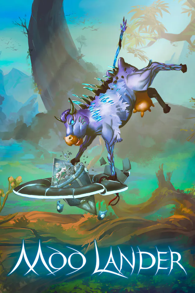 Copertina di Moo Lander
