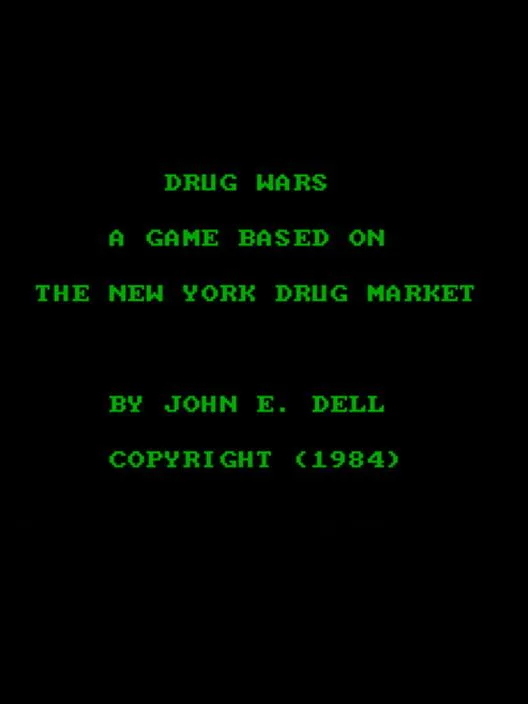 Copertina di Drug Wars: A Game Based on the New York Drug Market