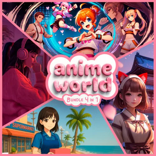 Copertina di Anime World Bundle 4 in 1