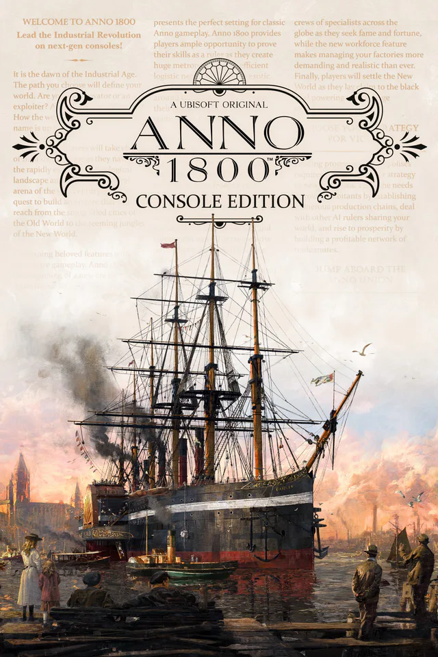 Copertina di Anno 1800: Console Edition
