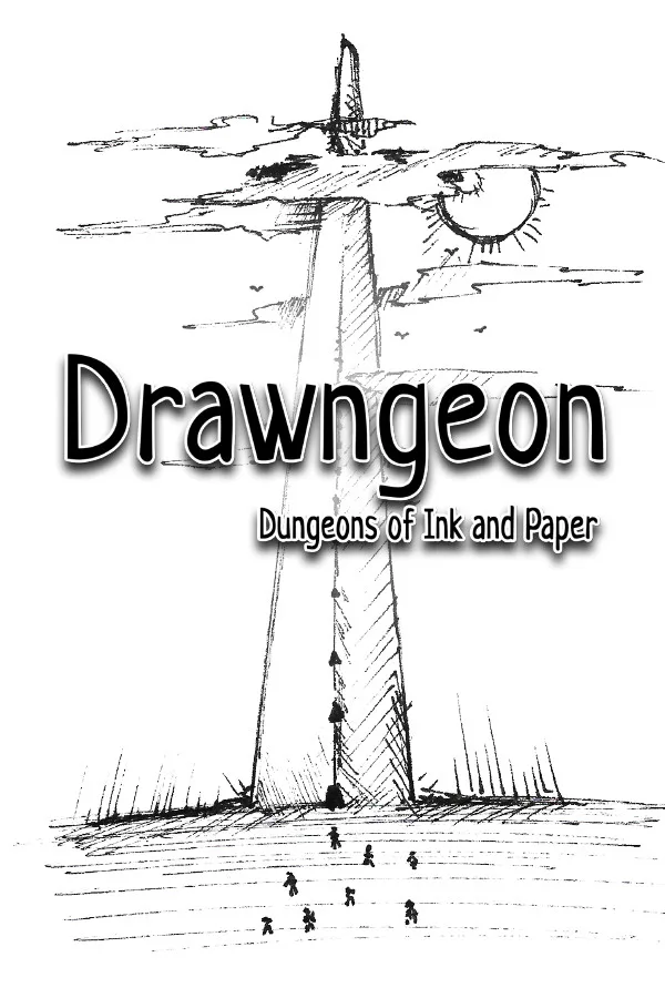 Copertina di Drawngeon: Dungeons of Ink and Paper