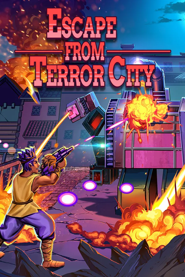 Copertina di Escape from Terror City