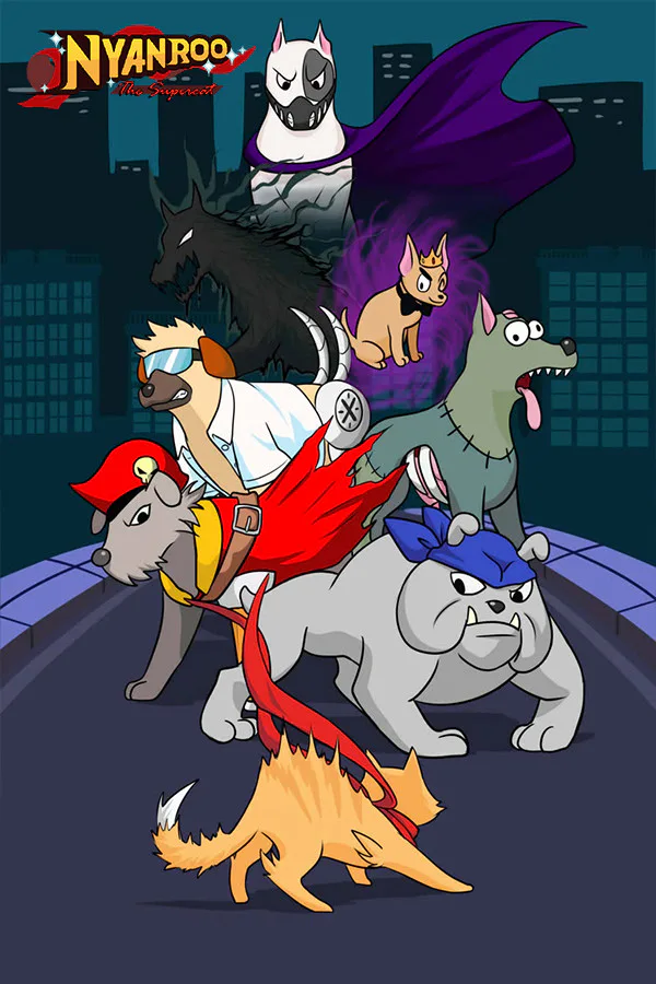 Copertina di Nyanroo The Supercat