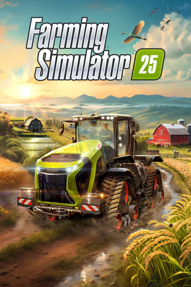 Copertina di Farming Simulator 25