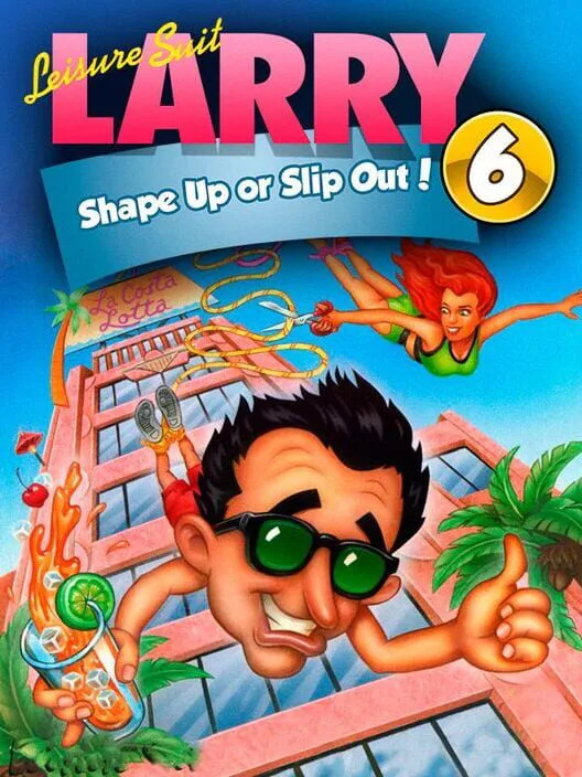 Copertina di Leisure Suit Larry 6: Shape Up or Slip Out!