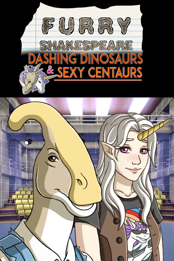 Copertina di Furry Shakespeare: Dashing Dinosaurs & Sexy Centaurs