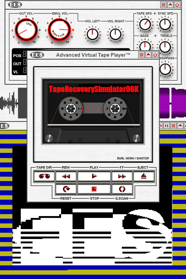 Copertina di Tape Recovery Simulator 96K DEMO