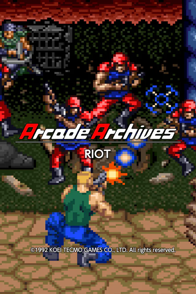 Copertina di Arcade Archives RIOT