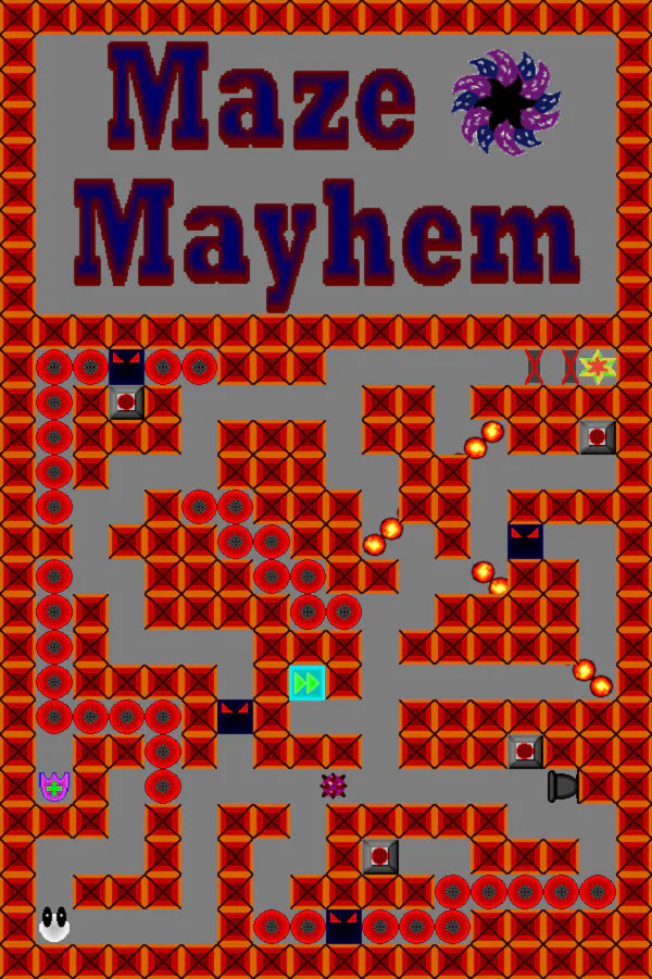 Copertina di Maze Mayhem