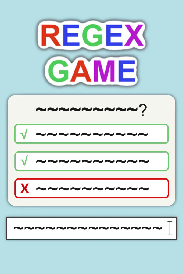 Copertina di Regex Game