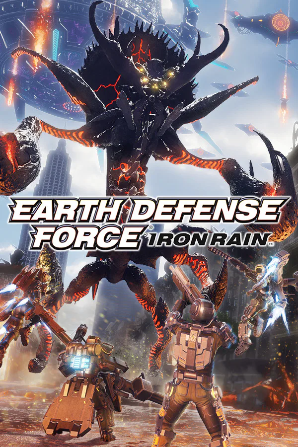 Copertina di EARTH DEFENSE FORCE: IRON RAIN