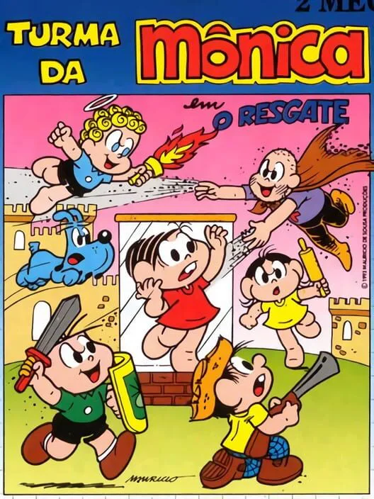 Copertina di Turma da Mônica em: O Resgate