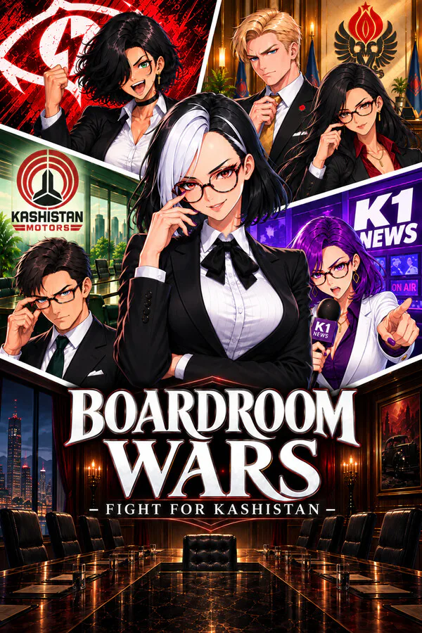 Copertina di Boardroom Wars: Fight for Kashistan