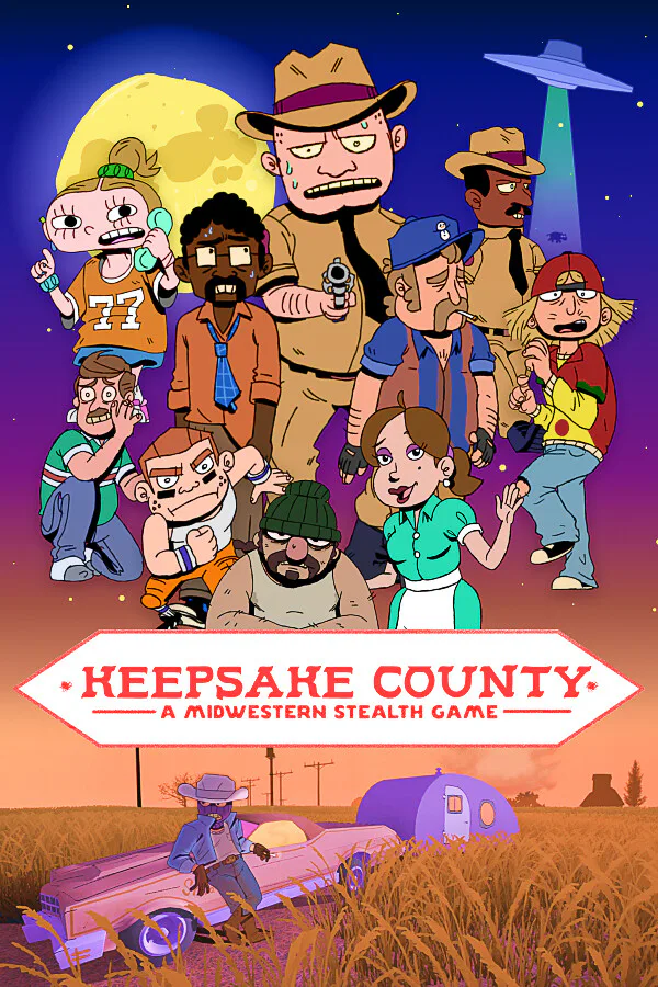 Copertina di Keepsake County